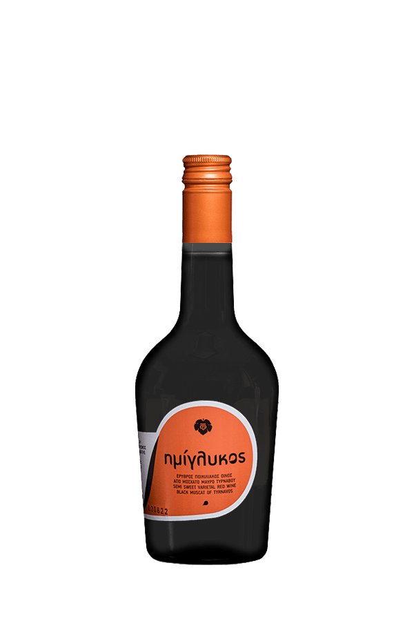 Imiglikos-Red-Wine-Tirnavos-Winery-500ml - Ημίγλυκος
