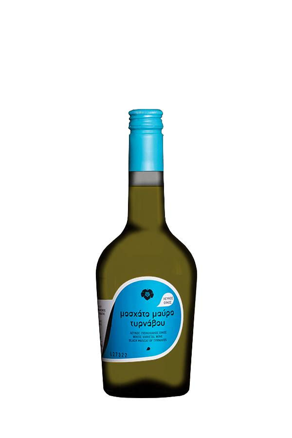Mavro-Mosxato-Leuko-Wine-Tirnavos-Winery-500ml - Μοσχάτο Τυρνάβου - Blanc De Noir